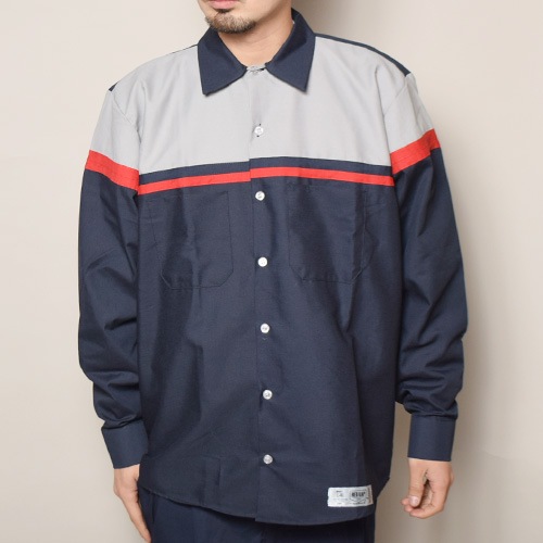 Red KapUS/L/S Wide Silhouette Technical Work Shirtʥåɥåסߥ 磻ɥ륨åȥġ˥ͥӡߥ졼ߥå [a-3618]