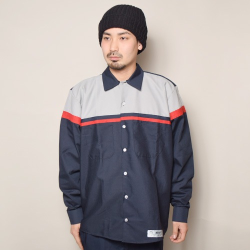 Red KapUS/L/S Wide Silhouette Technical Work Shirtʥåɥåסߥ 磻ɥ륨åȥġ˥ͥӡߥ졼ߥå [a-3618]