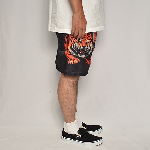 RIDE TO LIVE Amphibious Nylon Easy Short Pants/Tiger�ʥ饤�ɥȥ���� �����������硼�ȥѥ�ġ˥֥�å��ߥ�å� [a-8062]