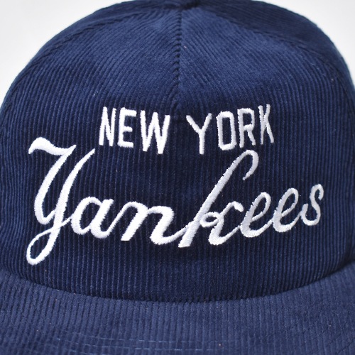 帽子 Uncle Jay's NewYork Yankees CorduroyCap Uncle Jay's Vintage NY YANKEES CORDUROY CAP NAVY/WHITE (UNCLE-004