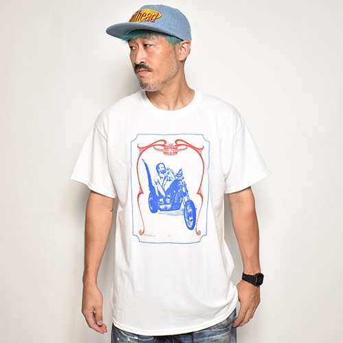 Zig Zag Chopper S S T Shirt ジグザグ チョッパーtシャツ ホワイト ブルー レッド A 5170 Tシャツ プリント ｔシャツ Us Online Shop