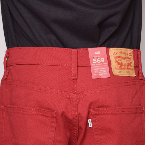 Levi's/569 Loose Fit Denim Shortsʥ꡼Х 롼եåȥ硼ġ˥å [a-1769]