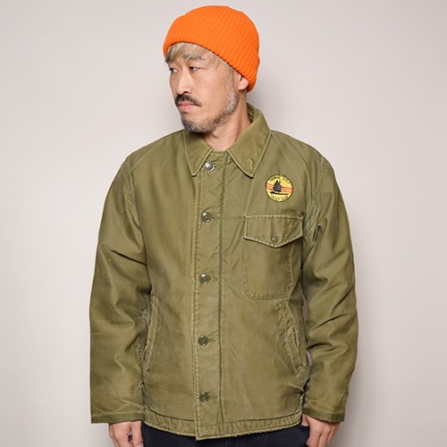 Us Navy 60 S A 2 Deck Jacket Usネイビー A 2デッキジャケット オリーブ サイズm Z 1339 ジャケット Vintage ジャケット Us Online Shop