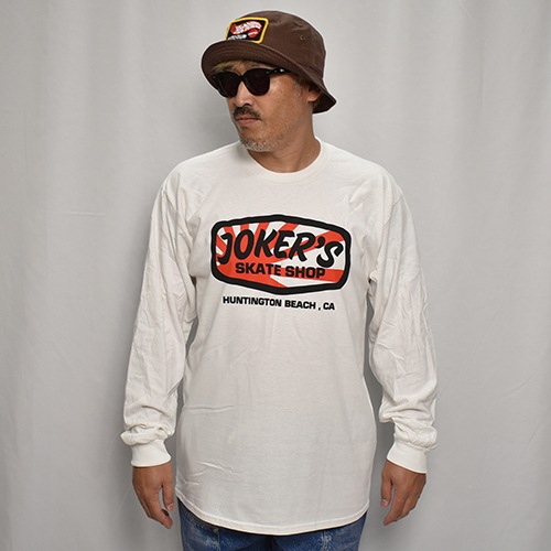 Joker's Skate Shop��US/Sunrise Classic Logo L/S T-Shirt�ʥ��硼�������������ȥ���åסߥ��� T����ġ˥ۥ磻�� [a-7510]