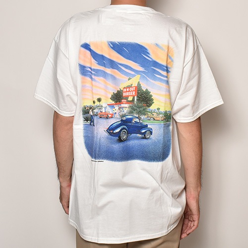 In-N-Out Burger/1996 Setting of the Sun T-Shirt�ʥ��󥢥�ɥ����ȥС����� T����ġ˥ۥ磻�� [a-3810]