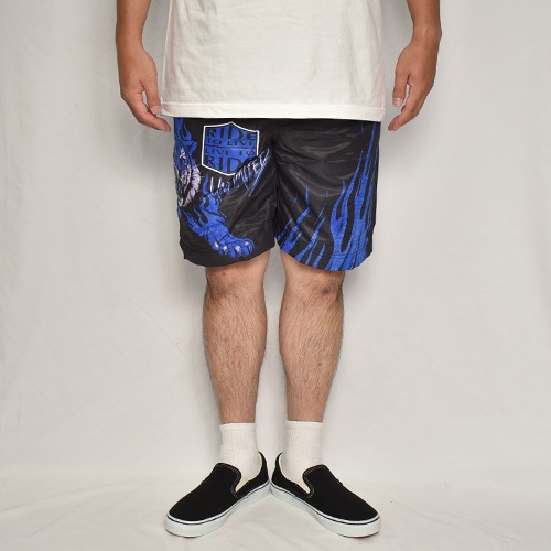 RIDE TO LIVE Amphibious Nylon Easy Short Pants/Tiger�ʥ饤�ɥȥ���� �����������硼�ȥѥ�ġ˥֥�å��ߥ֥롼 [a-8063]