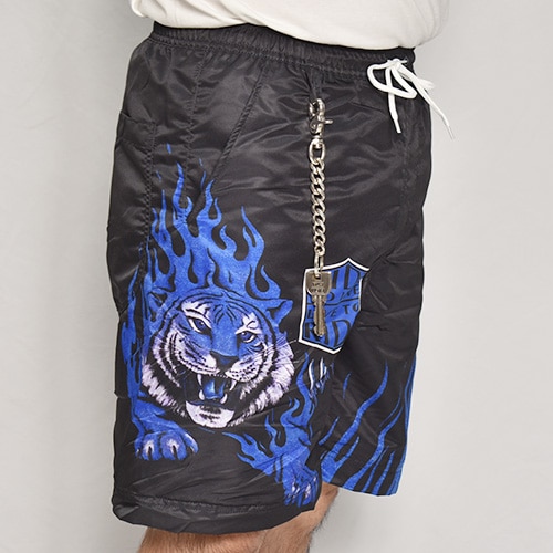 RIDE TO LIVE Amphibious Nylon Easy Short Pants/Tiger�ʥ饤�ɥȥ���� �����������硼�ȥѥ�ġ˥֥�å��ߥ֥롼 [a-8063]