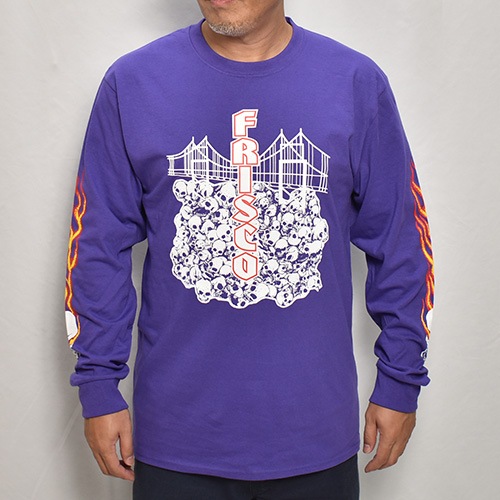 415 Clothing/Skull & Bridge L/S T-shirt��415���������� T����ġ˥ѡ��ץ� [a-8180]