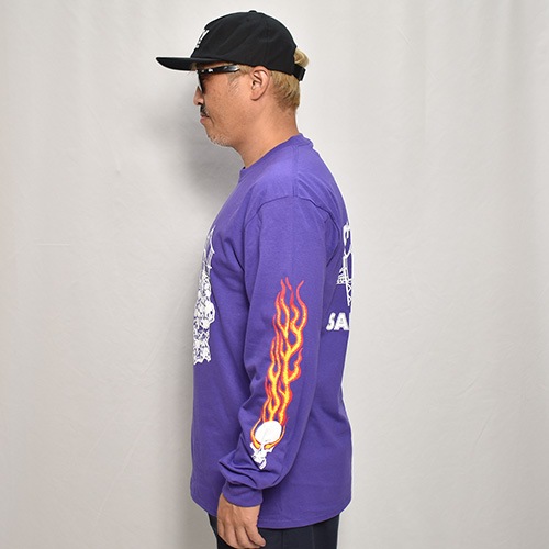 415 Clothing/Skull & Bridge L/S T-shirt��415���������� T����ġ˥ѡ��ץ� [a-8180]