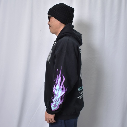 Suntee��Us/Don't Fuck with My Chopper Pullover Hoodie�ʥ���ƥ��ߥ��� �ѡ������˥֥�å��ߥ���������/�ѡ��ץ� [a-8391]