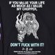 Suntee��Us/Don't Fuck with My Chopper Pullover Hoodie�ʥ���ƥ��ߥ��� �ѡ������˥֥�å��ߥ���������/�ѡ��ץ� [a-8391]