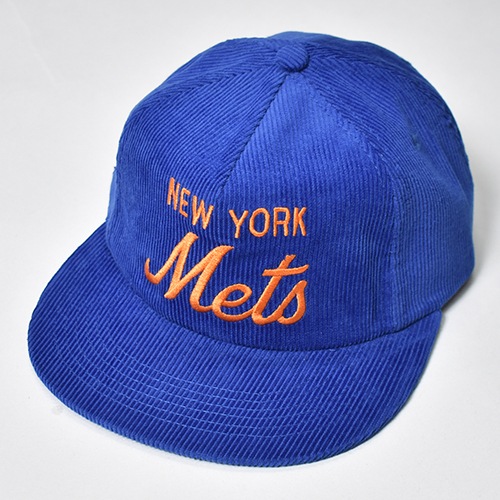 Uncle Jay's Vintage Classic Corduroy Cap/New York Mets�ʥ��󥯥롦�������� ����åס˥֥롼 [a-8474]