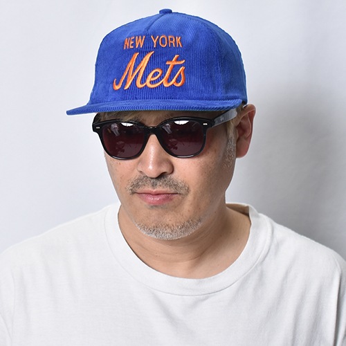 Uncle Jay's Vintage Classic Corduroy Cap/New York Mets�ʥ��󥯥롦�������� ����åס˥֥롼 [a-8474]