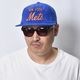 Uncle Jay's Vintage Classic Corduroy Cap/New York Mets�ʥ��󥯥롦�������� ����åס˥֥롼 [a-8474]