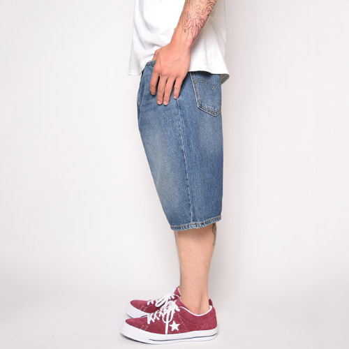 Levi's/569 Loose Fit Denim Shorts�ʥ꡼�Х��� �롼���ե��åȥ��硼�ġ˥�����ơ��������å��奤��ǥ��� [a-1770]