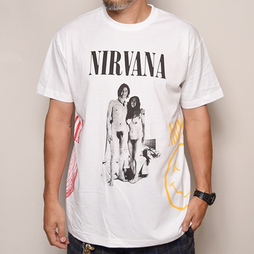 ニルバーナ　Tシャツ　M H&M NIRVANA ニルバーナ Tシャツ Mブラック レギュラーフィット