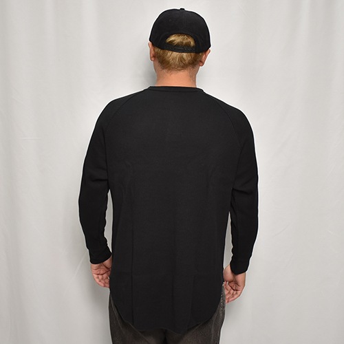 Fruit of the Loom/Henly Neck Raglan Thermal L/S T-Shirt�ʥե롼�ĥ��֥��롼�� �����ޥ�˥֥�å� [a-7706]