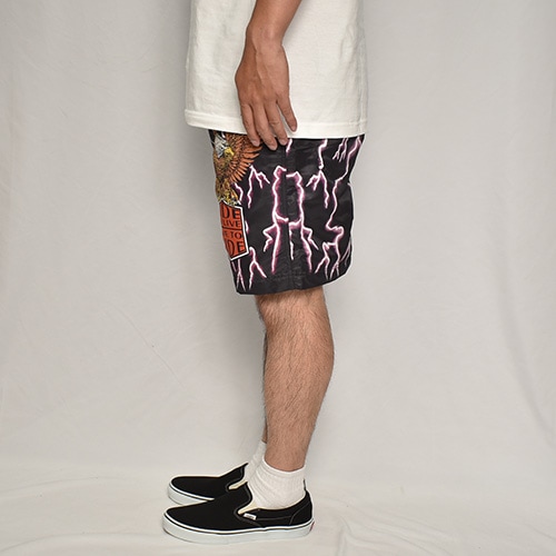 RIDE TO LIVE Amphibious Nylon Easy Short Pants/Eagle�ʥ饤�ɥȥ���� �����������硼�ȥѥ�ġ˥֥�å��ߥѡ��ץ� [a-8064]