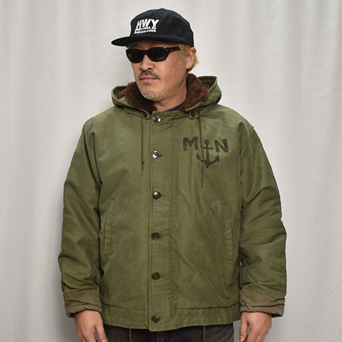 貴重！ THE FEW N-1デッキジャケット　オリーブ　サイズ40 貴重！ THE FEW N-1デッキジャケット オリーブ サイズ40