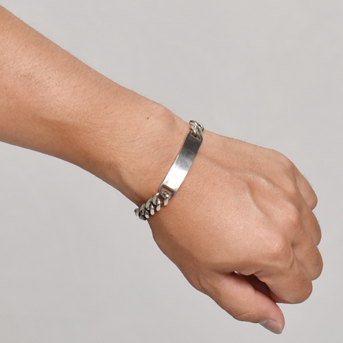 US Exclusive/ID Bracelet（アス ブレスレット）シルバー [a