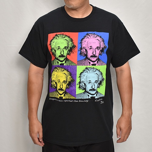 Imagine Einstein S/S T-Shirt�ʥ����󥷥奿���� T����ġ˥֥�å� [a-6226]