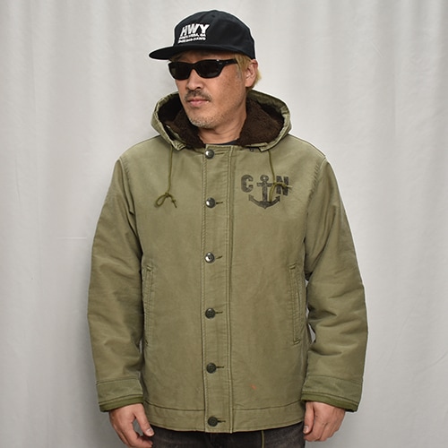 希少the Flaningo size38　ビンテージ　デッキジャケット 70's-80's Vintage French Navy Deck Jacket(フレンチネイビー デッキ