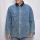 ��Wrangler/60-70's Vintage Blanket Lined Denim Chore Coat�ʥ֥�󥱥åȥ饤�ʡ����祢�����ȡ˥���ǥ���/������42 [y-0932]