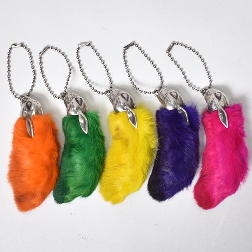 Us Original 30's-40's Styled Rabbit Foot Key Chain(アス ラビット