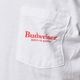Budweiser/Vintage Label Pocket S/S T-shirt�ʥХɥ磻���� T����ġ˥ۥ磻�� [a-8639]
