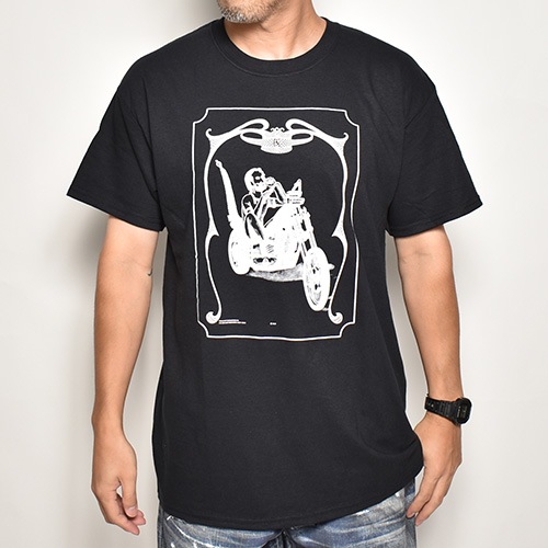 Zig Zag Chopper S S T Shirt ジグザグ チョッパーtシャツ ブラック ホワイト A 5173 Tシャツ プリント ｔシャツ Us Online Shop