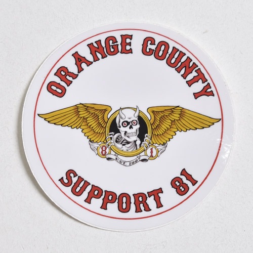 Hells Angels Orange County/OC Ripper Sticker�ʥإ륺���󥸥��륹 ���ƥå�����[a-8688]