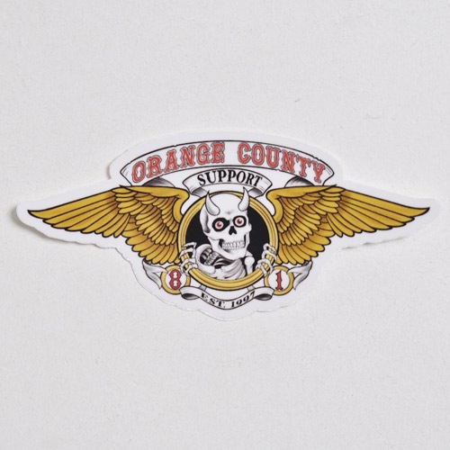 Hells Angels Orange County/OC Ripper Sticker�ʥإ륺���󥸥��륹 ���ƥå�����[a-8688]