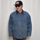 ��Big Mac/70's Vintage Blanket Lined Denim Coverall Jacket�ʥӥå��ޥå� �֥�󥱥åȥ饤�ʡ����С�������˥���ǥ���/����59cm [z-9790]
