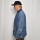 ��Big Mac/70's Vintage Blanket Lined Denim Coverall Jacket�ʥӥå��ޥå� �֥�󥱥åȥ饤�ʡ����С�������˥���ǥ���/����59cm [z-9790]