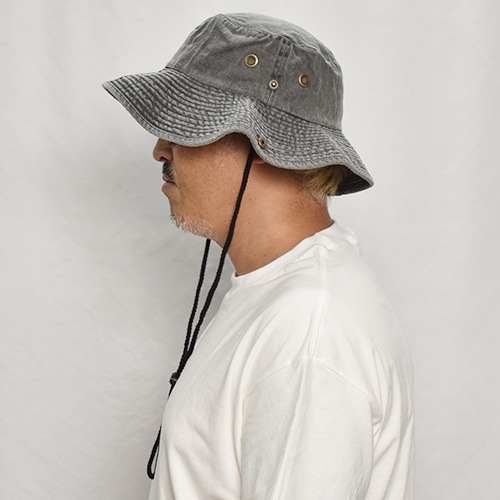 Newhattan/Pigment Dyed Safari Hatʥ˥塼ϥå ϥåȡ˥֥å [a-8066]