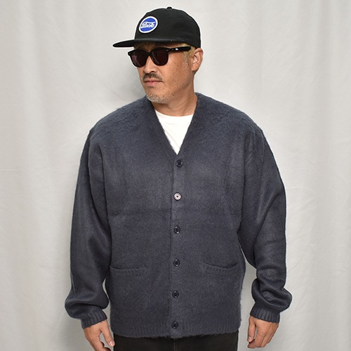 Towncraft/Solid Shaggy Knit Cardigan（タウンクラフト ニット