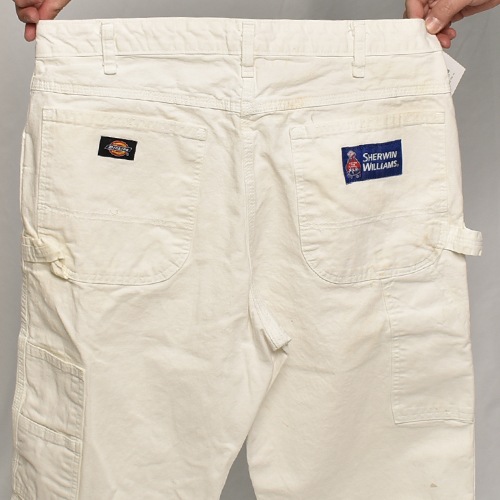 Dickies/White Drill Painter Pants with Sherwin Williams Tag