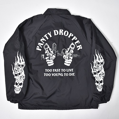 Panty Dropper��US/"FLYD" Nylon Coach Jacket(�ѥ�ƥ��ɥ��åѡ��ߥ��� ���������㥱�å�) �֥�å� [a-8394]