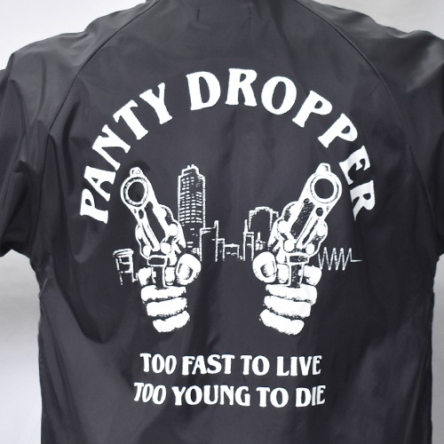 Panty Dropper��US/"FLYD" Nylon Coach Jacket(�ѥ�ƥ��ɥ��åѡ��ߥ��� ���������㥱�å�) �֥�å� [a-8394]