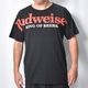 Budweiser/Spread Arm Logo S/S T-shirt�ʥХɥ磻���� T����ġ˥֥�å� [a-8640]