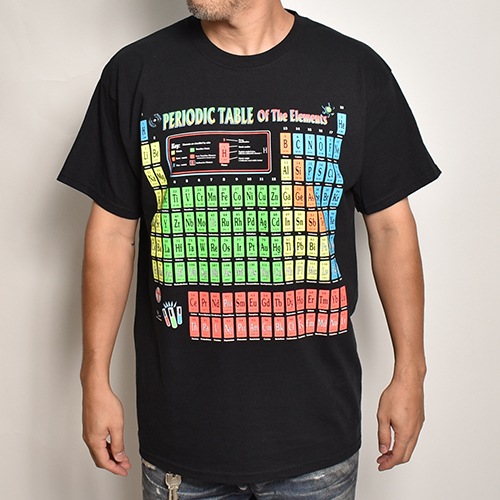 Periodic Table S/S T-Shirtʥԥꥪǥơ֥ Tġ˥֥å [a-6228]