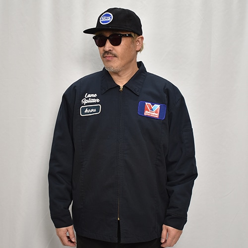 Us Customized Lane Splitting is Not A Crime Work Jacket（アス