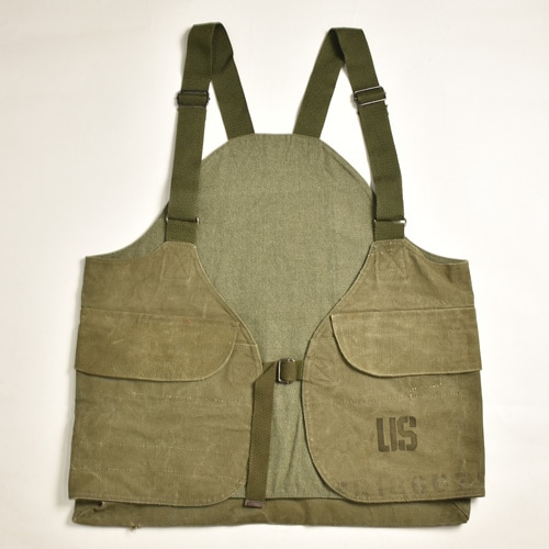 ��Customized Vintage US Military Duffel Bag Material Hunting Vest��US�ߥ꥿�꡼ �ϥ�ƥ��󥰥٥��ȡ˥��꡼�� [y-0307]