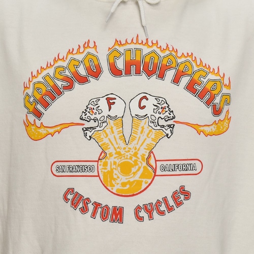 Frisco Choppers×Us/Skull Motor Pullover Hoodie（フリスコチョッパー