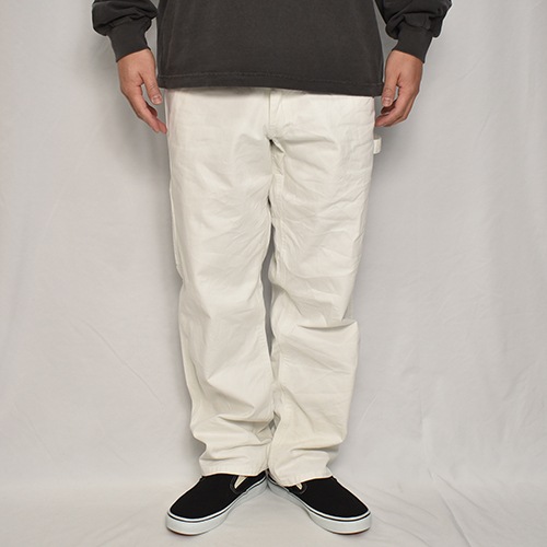 Rugged Blue/White Drill Painter Pants with Sherwin Williams Tag