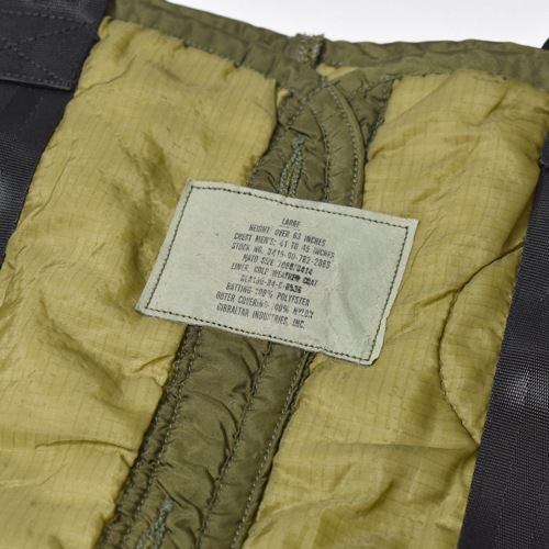 Us Customized US Military/M-65 Quilted Tote Bag（USカスタマイズ