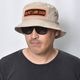Helmet Laws Suck Patched Cotton Bucket Hat�ʥإ��åȥ��������å��ϥåȡ˥١����� [a-8551]