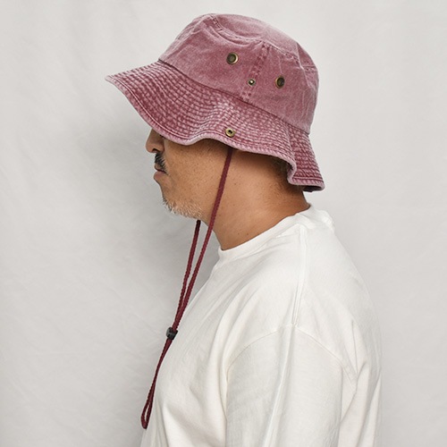 Newhattan/Pigment Dyed Safari Hatʥ˥塼ϥå ϥåȡ˥å [a-8068]