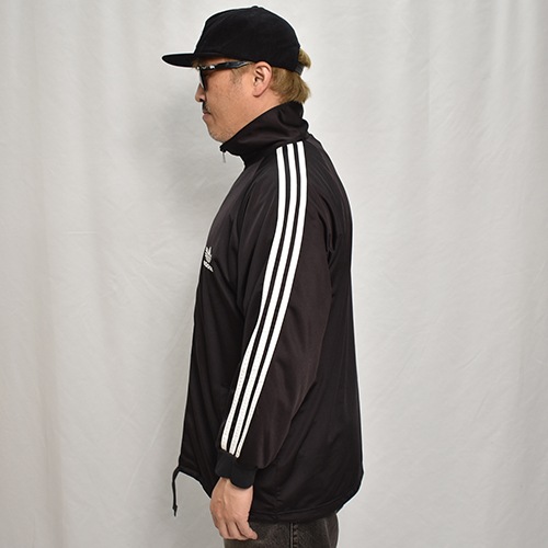 Adidas/Track Jacketʥǥ ȥå㥱åȡ˥֥åߥۥ磻/L [y-0070]
