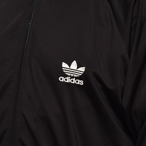 Adidas/Track Jacketʥǥ ȥå㥱åȡ˥֥åߥۥ磻/L [y-0070]